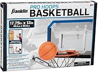 Vista 4 de Franklin Sports Mini Aros de Baloncesto - Mini Aro Interior Sobre la Puerta + Juegos de Baloncesto - Accesorio Perfecto para Dormitorio + Oficina
