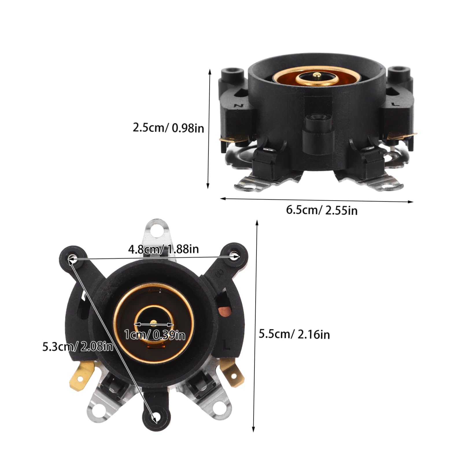 Hemobllo Adjustable Temperature Switch for Electric Kettle Thermostat Programmable Base for Kettle Part