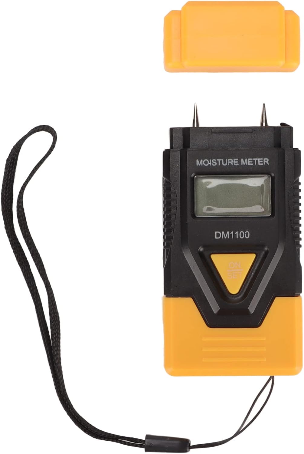 Generic 3 in 1 Wood Meter, Accurate Fast Measurement Digital Detector for Timber Building Material, with Clear Display and Temperature Function