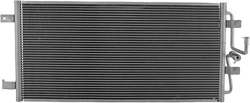 Vista 101 de TRQ Condensador de aire acondicionado A/C compatible con Chrysler Town & Country 2008-2016, Dodge Grand Caravan 2008-2019, Ram C/V 2012-2015