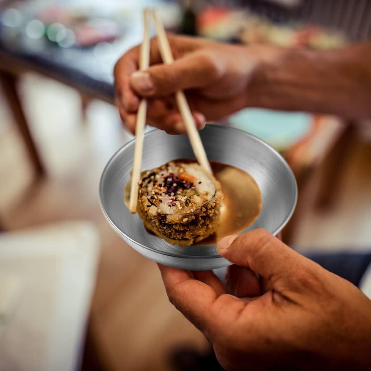 唐津焼 恵日窯 陶器平皿