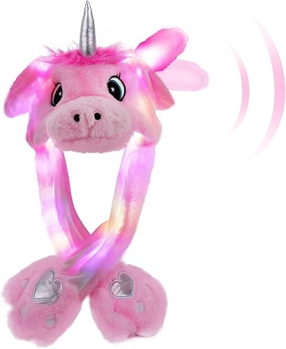 Miniatura 29 de Sombrero de animal para disfrazarse, fiesta de cosplay, Navidad, vacaciones, lindo gorro con solapa para niños y adultos