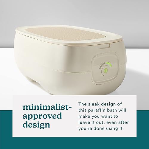 Miniatura 5 de Homedics Theraspa Deluxe - Parafina de baño, cera de parafina de 3 libras, 20 forros de manos y pies, hidratante, hidratante, hipoalergénico,