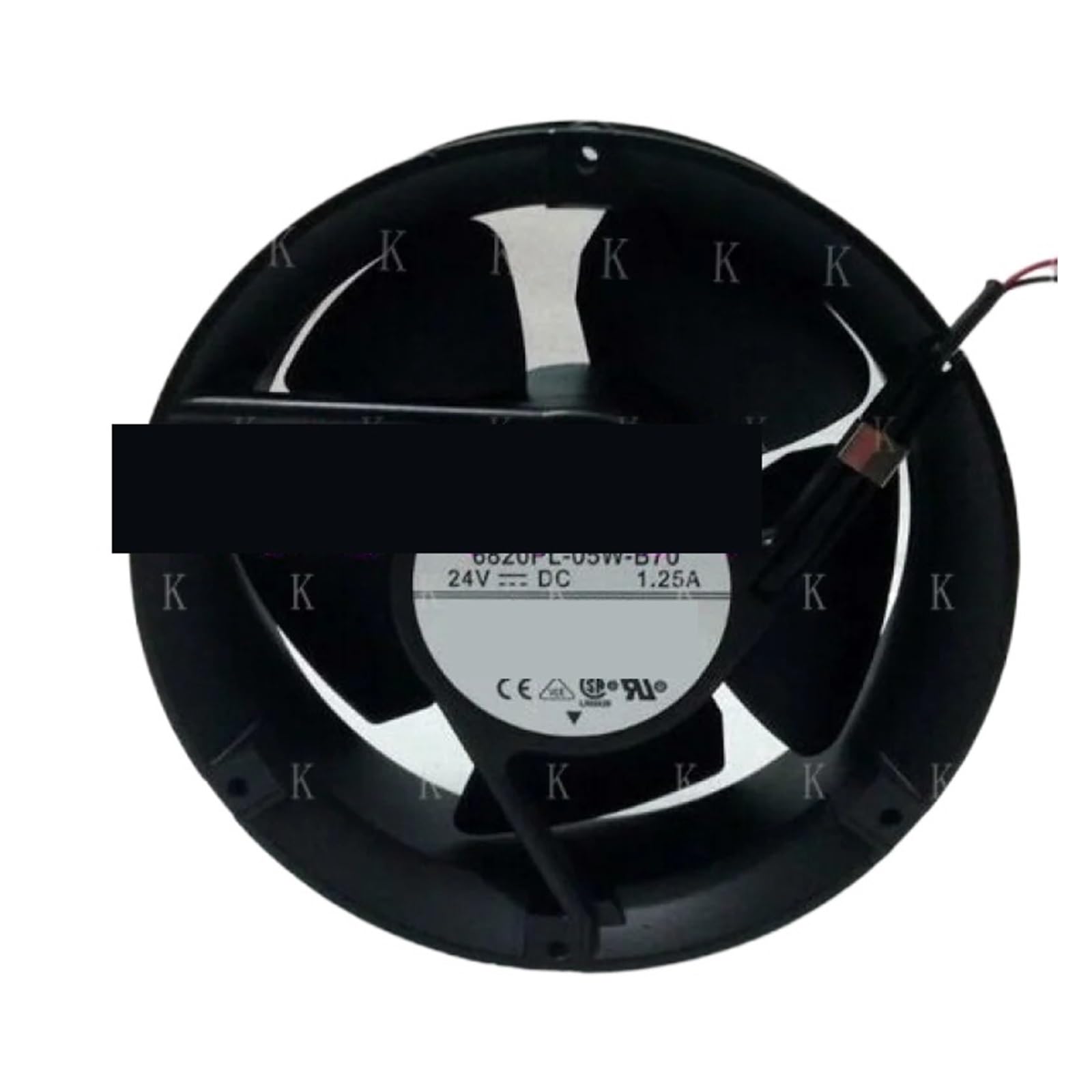Ventilateur aluminium 24V 6820PL-05W-B70 pour un refroidissement industriel durable