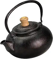 Chaleira De Ferro Fundido Com Alça e Tampa 1,9 Litros