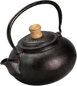 Chaleira De Ferro Fundido Com Alça e Tampa 1,9 Litros