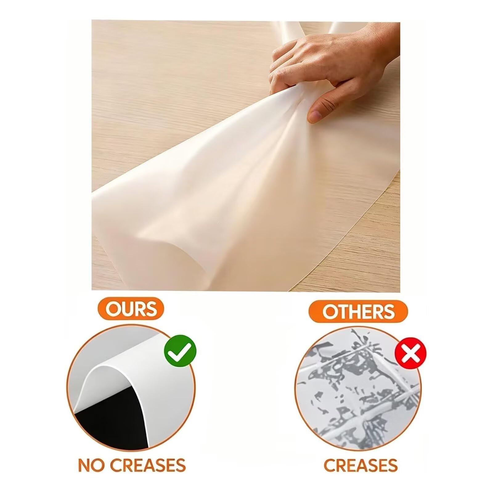 Grande tappetino in silicone resistente al calore, 35,6 x 96,5 cm, per cottura e artigianato, antiaderente, facile da pulire, durevole, perfetto per pentole e padelle calde