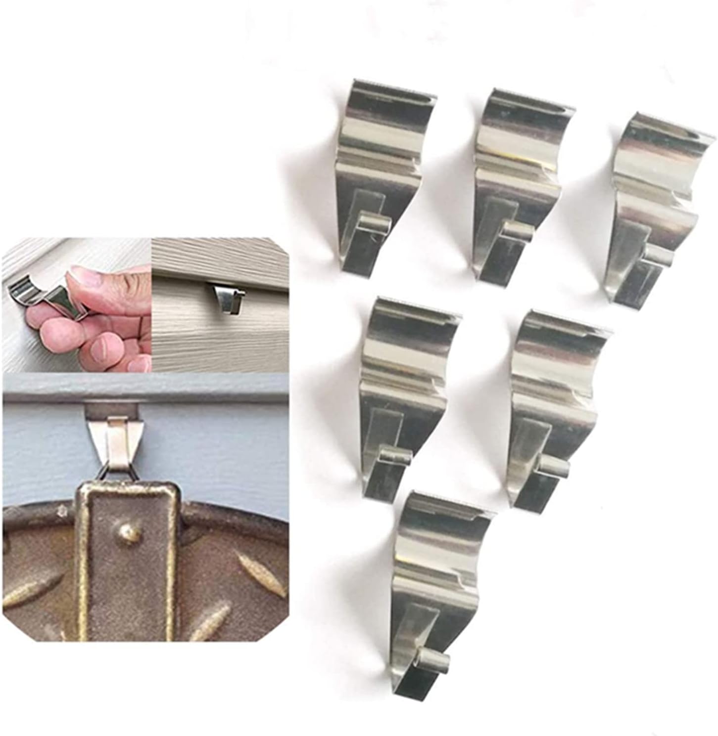 MauSong Vinyl Siding Hooks, Hanger Hooks, Vinyl Siding Hooks for