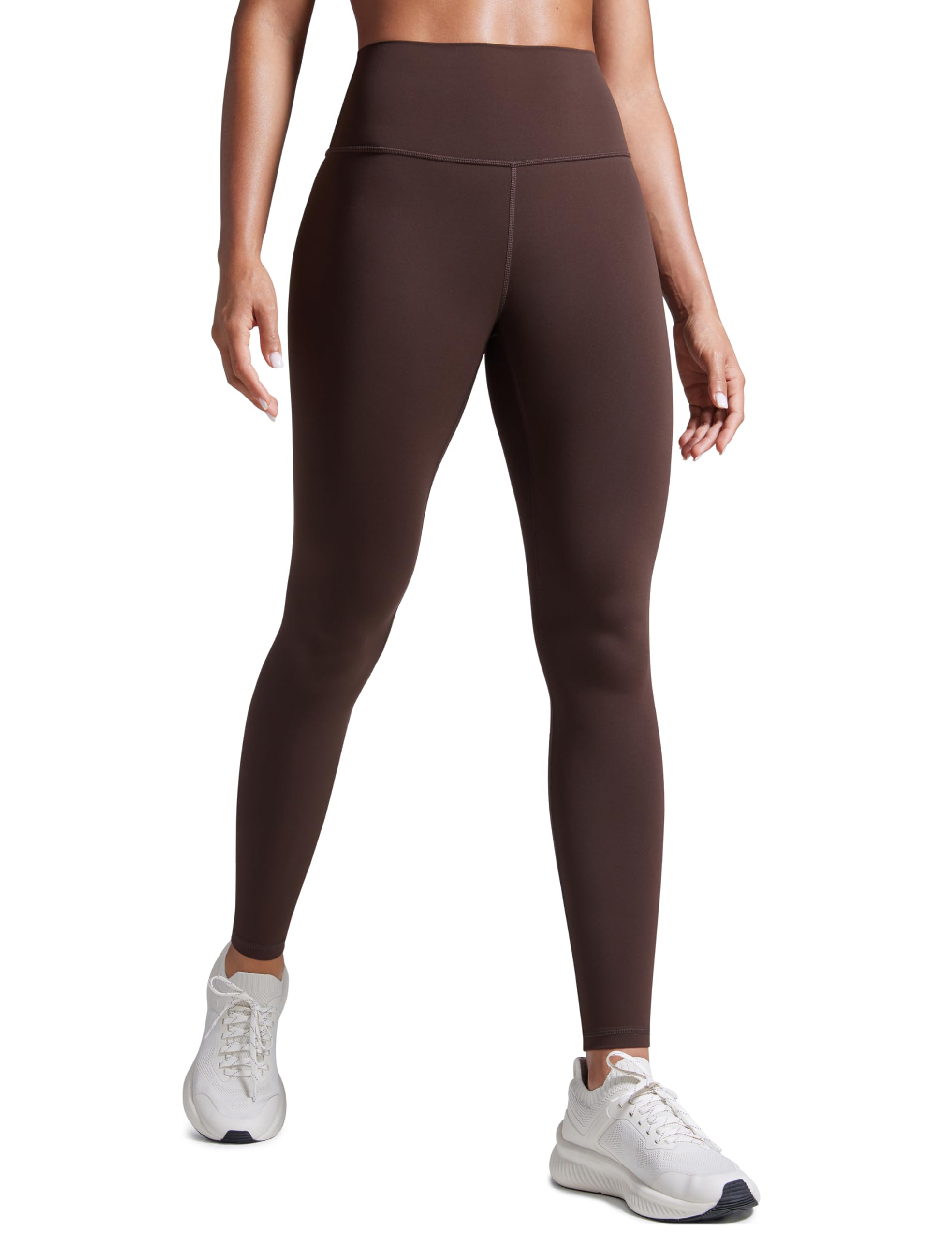 CRZ YOGA Womens Butterbreeze Leggings 28'' Hot Fudge Brown 10
