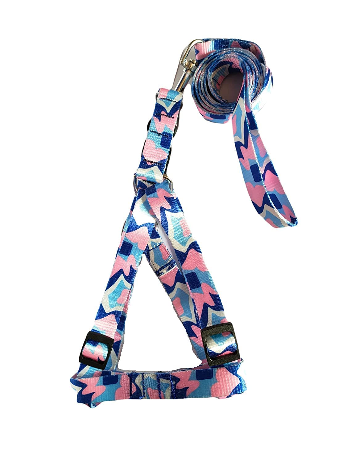 See full amazon price history chart for PSK PET MART Dog Harness and Leash Soft Nylon Color-Full Printed 0.15 Inch, Nylon Adjustable Leash with Harness Set Printed Nylon Medium Harness for Medium Dogs Size 15 MM - Colour May Vary PSK PET MART Dog Harness and Leash Soft Nylon Color-Full Printed 0.15 Inch, Nylon Adjustable Leash with Harness Set Printed Nylon Medium Harness for Medium Dogs Size 15 MM - Colour May Vary (B0C3ML1MGC) Amazon Price History, Amazon Price Tracker