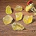 Zenkeeper 1Lb Authentic Raw Citrine Crystal Stone Rough Gemstones Fountain Rocks for Tumbling, Cabbing, Polishing, Wire Wrapping, Wicca & Reiki Crystal Healing