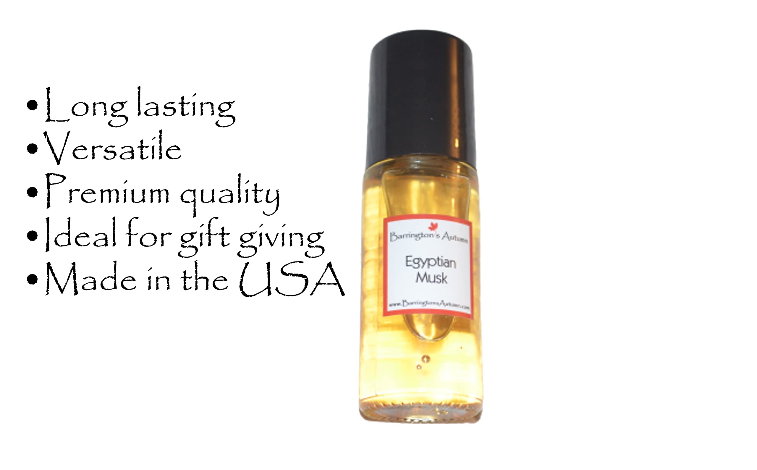 Barrington's Autumn Fragrance Oil Egyptian Musk 1 oz.