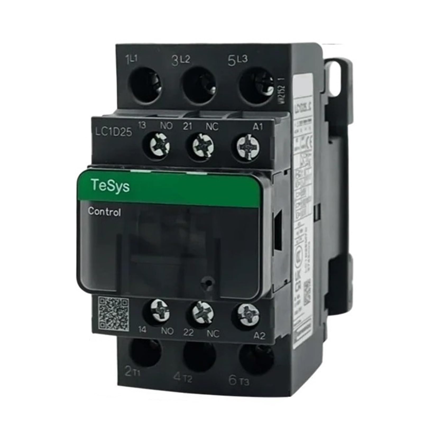 Contactor De CA Negro 3P LC1D09 LC1D12 LC1D18 LC1D25 LC1D32 LC1D38 B7C F7C Q7C M7C 24V 110V 220V 380V(LC1D18,380 V)