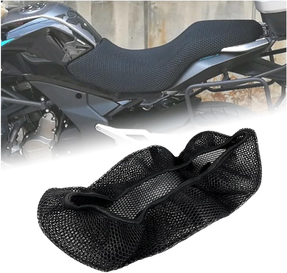 2 PACK For CFmoto 650MT 650 MT Adventura Rear Seat Cowl Cover 3D Mesh Net Waterproof Sunproof Protector Motorcycle Accessories