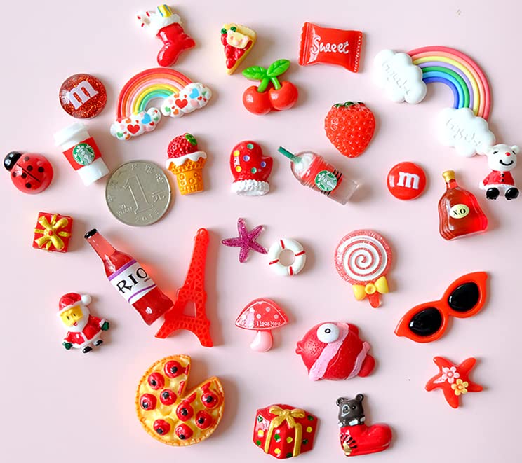＊ハンドメイド＊かわいいマグネット ⑤【5個セット】 Amazon.co.jp: Homilius 冷蔵庫マグネット カラー8種 30個セット