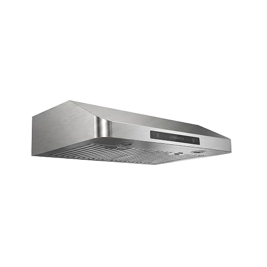JOCO 30 Inch Under Cabinet Range Hood, 900 CFM, Gesture Touch Remote