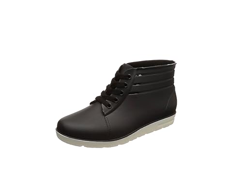 Amazon チェリーレッド レインシューズ 4 56e 12 メンズ Black 44 内寸27 5cm レインシューズ