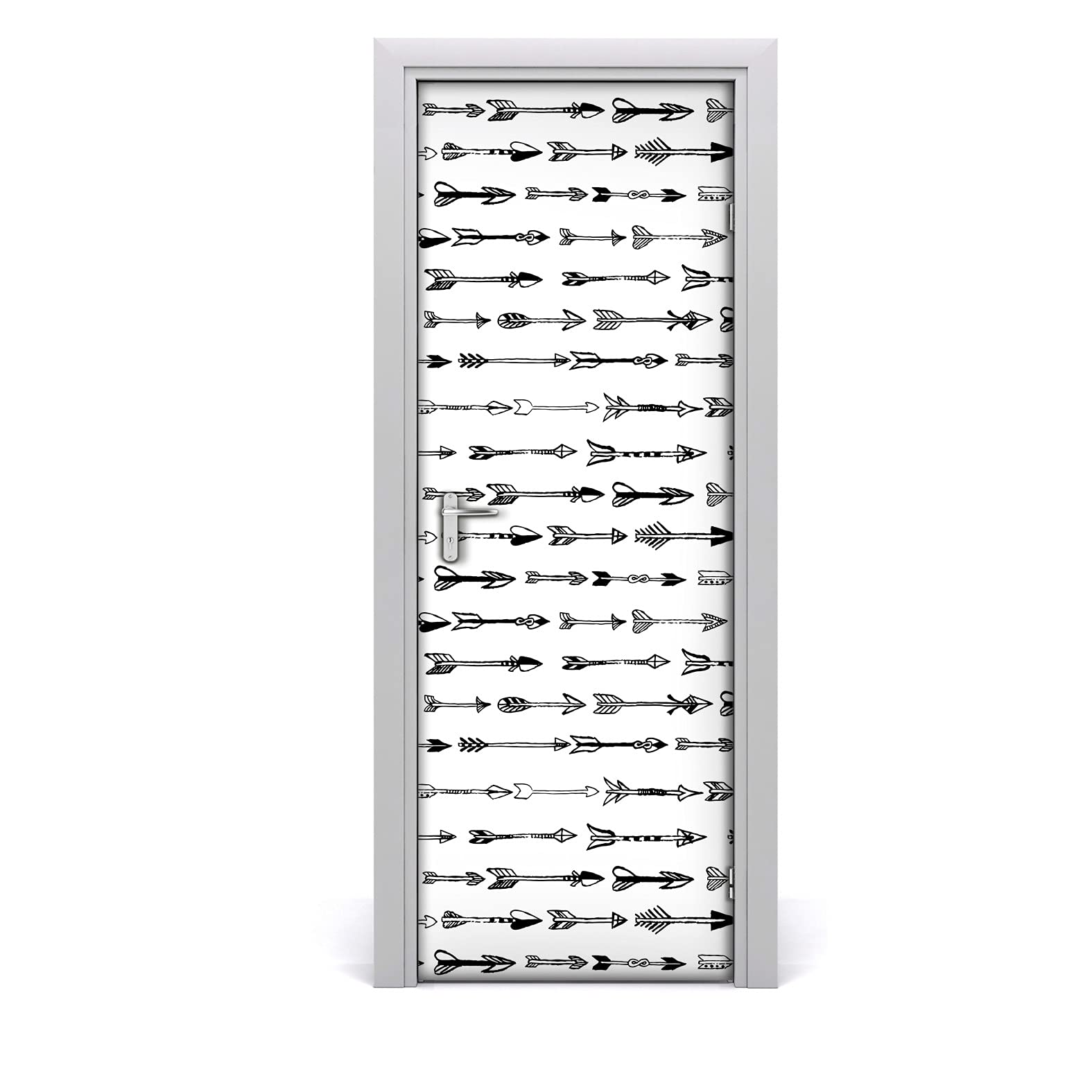 Papier peint sur la porte auto-adhésif et repositionnable Magic-Stick