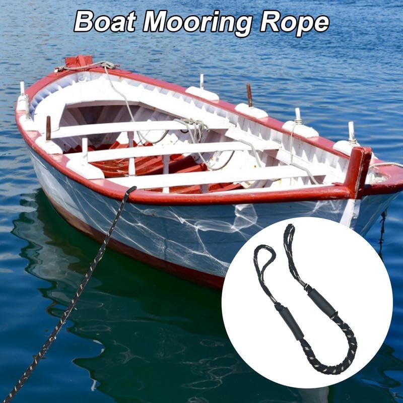 Cuerda de amarre para muelle que evita tirones bruscos y daños al barco 5