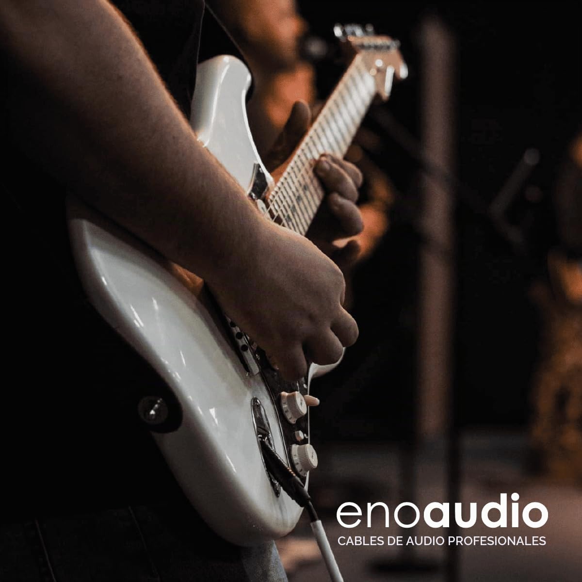 enoaudio Mogami 3368 Cable Guitarra/Bajo profesional | Neutrik Silent Switch TS-L – TS | HiFi - 3,0 m