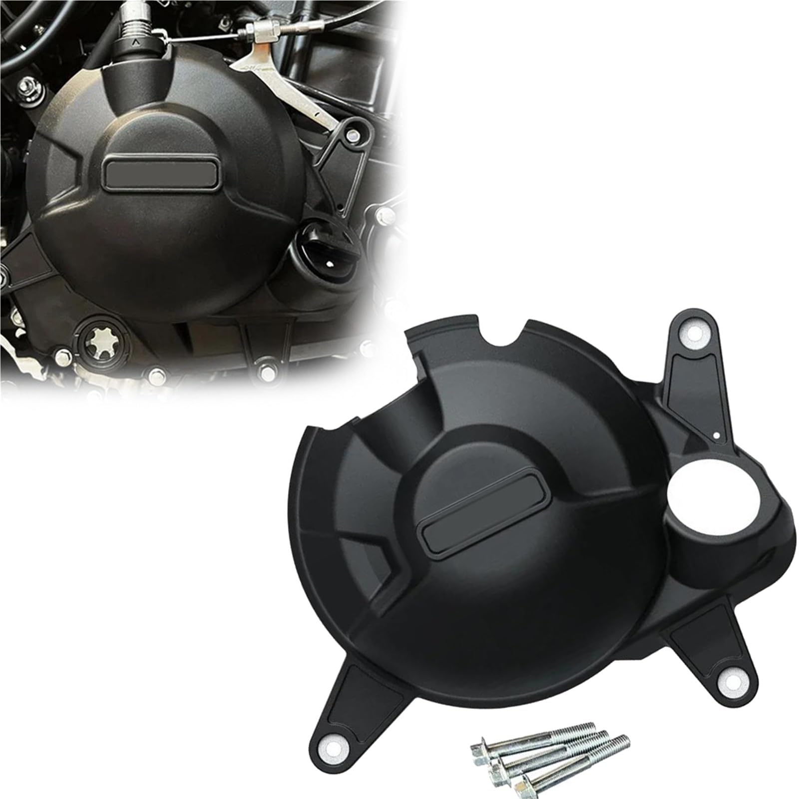 Protection d'embrayage Yamaha R3 haut de gamme pour MT03 finition carbone