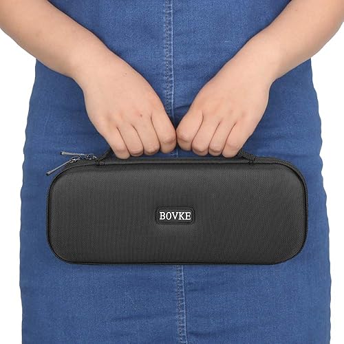 Vista 68 de BOVKE - Funda de transporte para estetoscopio Littmann Classic III 3M, espacio adicional para martillo Taylor Percussion Reflex y linterna LED Negro