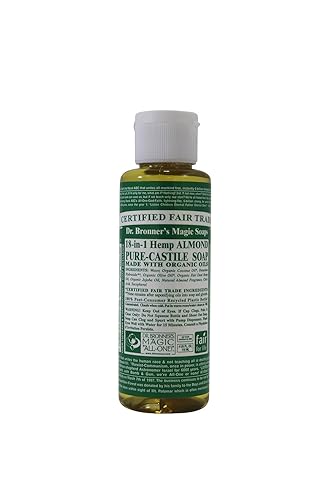 Vista 26 de Dr. Bronner Jabón líquido de aceite de almendras, almendra