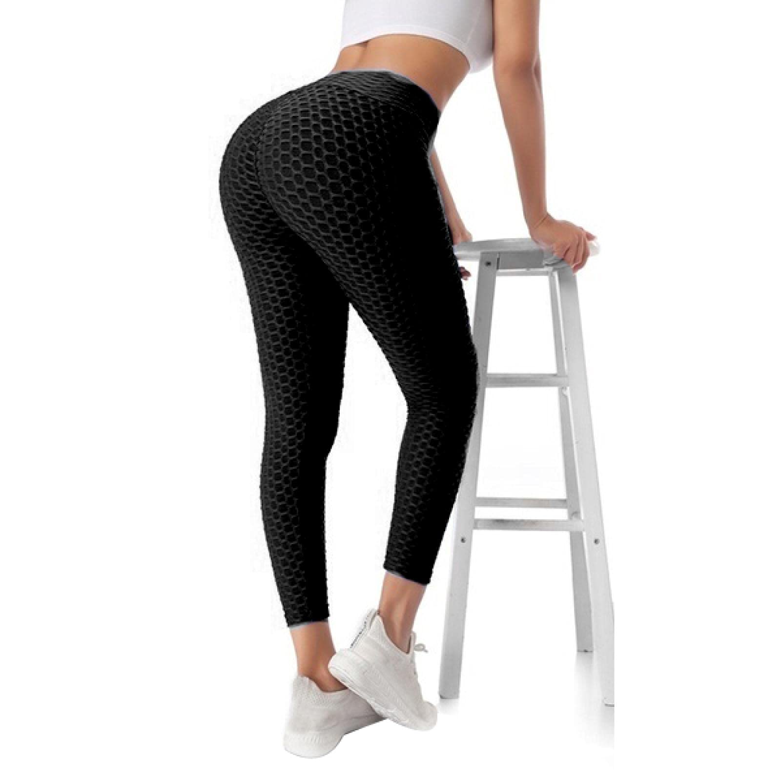 Booty Lifting Texture Yoga Leggings 