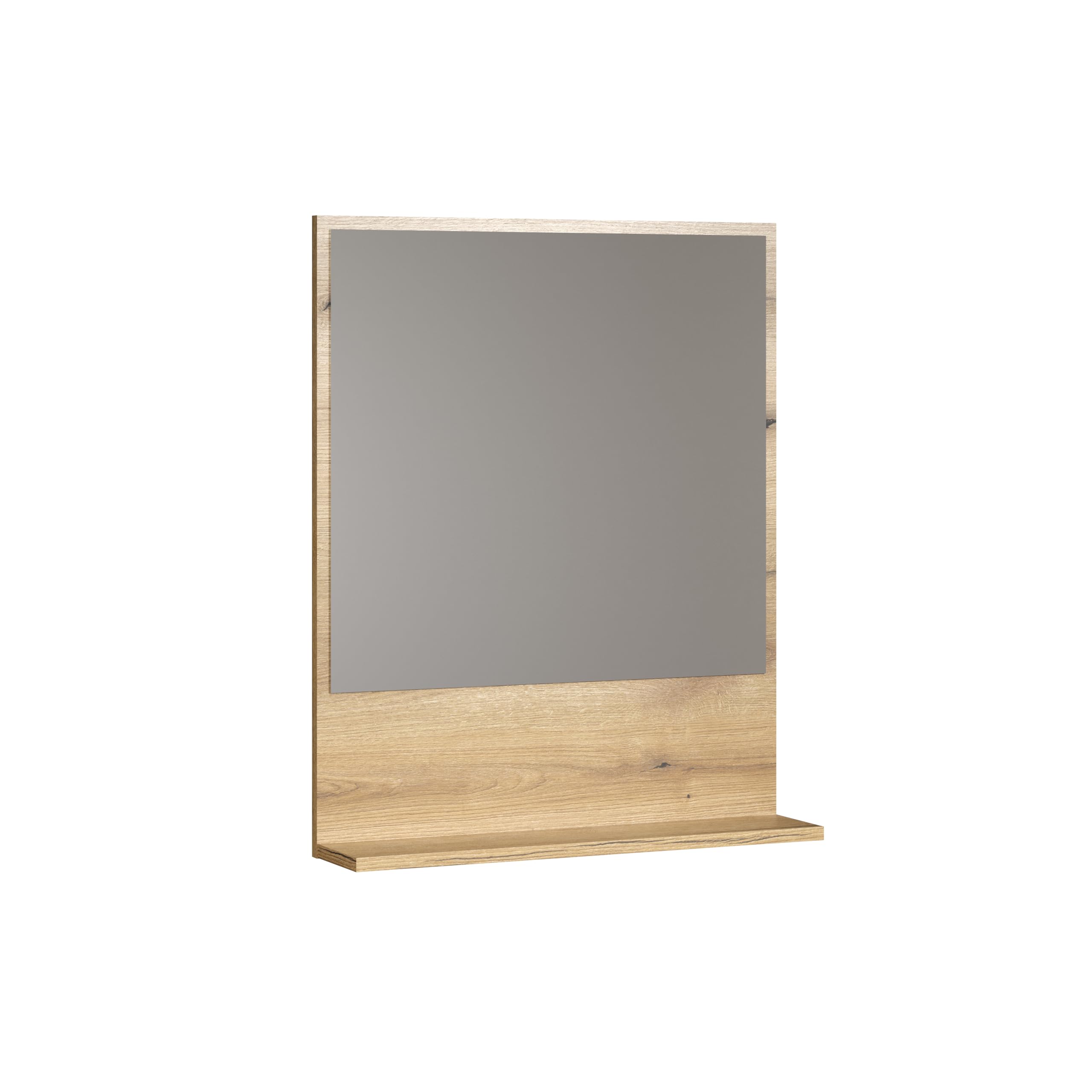 Miroir mural avec étagère trendteam pour gagner de la place