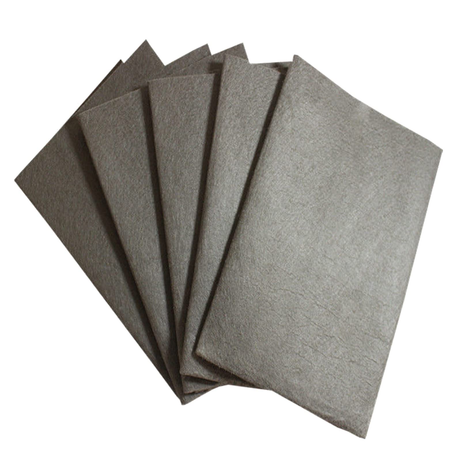 Buxuaaaa 5pcs Cleaning Cloth Microfiber Absorbent Cloth Tableware Rag Home Cleaning Towel for Kitchen Bathroom Car Cloths for Washing Dishes