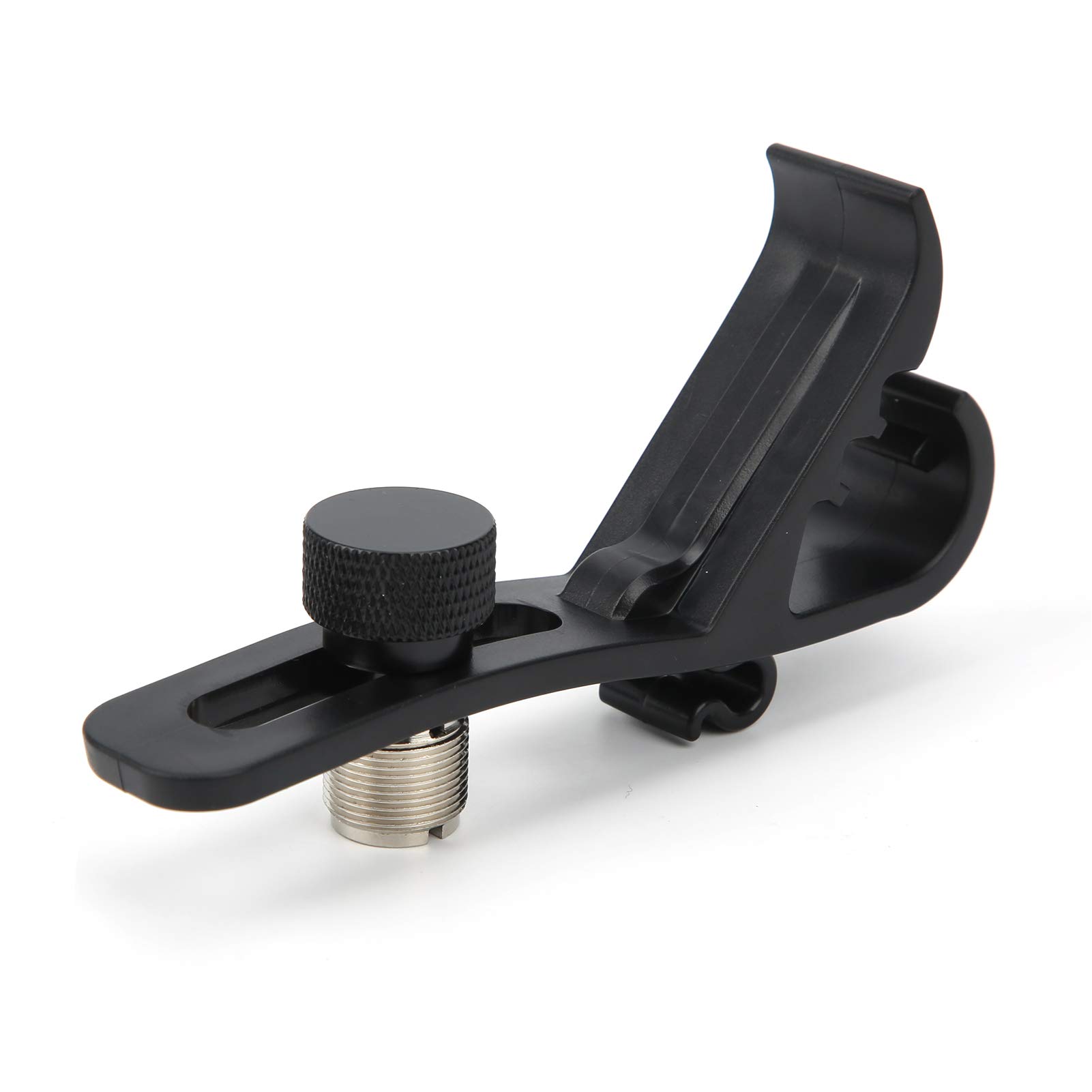 Clip Microfono per Batteria, Supporto Regolabile con Morsetto Antiurto per Tamburo e Strumenti Musicali, Montaggio Semplice, Set da 4 Pezzi, Fissaggio Durevole e Robusto per Batteristi e Musicisti
