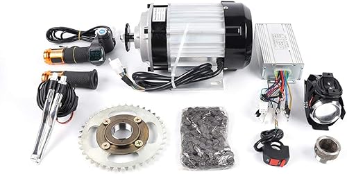 DYRABREST Kit de motor de triciclo eléctrico de 500 W750 W, 48 V, kit de motor de conversión Rickshaw eléctrico con motor sin escobillas del