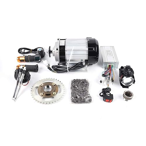 Kit de motor eléctrico de CC sin escobillas de 48 V, 750 W, 500 W, motor eléctrico sin escobillas para bricolaje, kit de conversión de bicicleta,