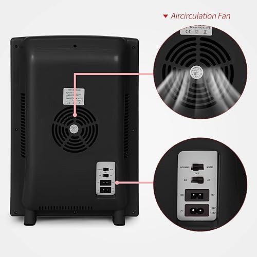 Miniatura 5 de RYFT Incubadoras para incubar huevos, incubadora portátil de laboratorio científico de reptiles de 25 litros con calefacción y enfriamiento de 41.0