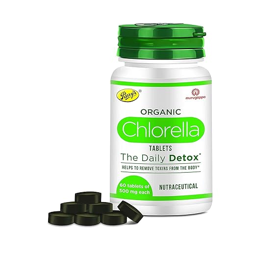Parry's Wellness Organic Chlorella The Ultimate Detox Superfood Protects Liver and promotes