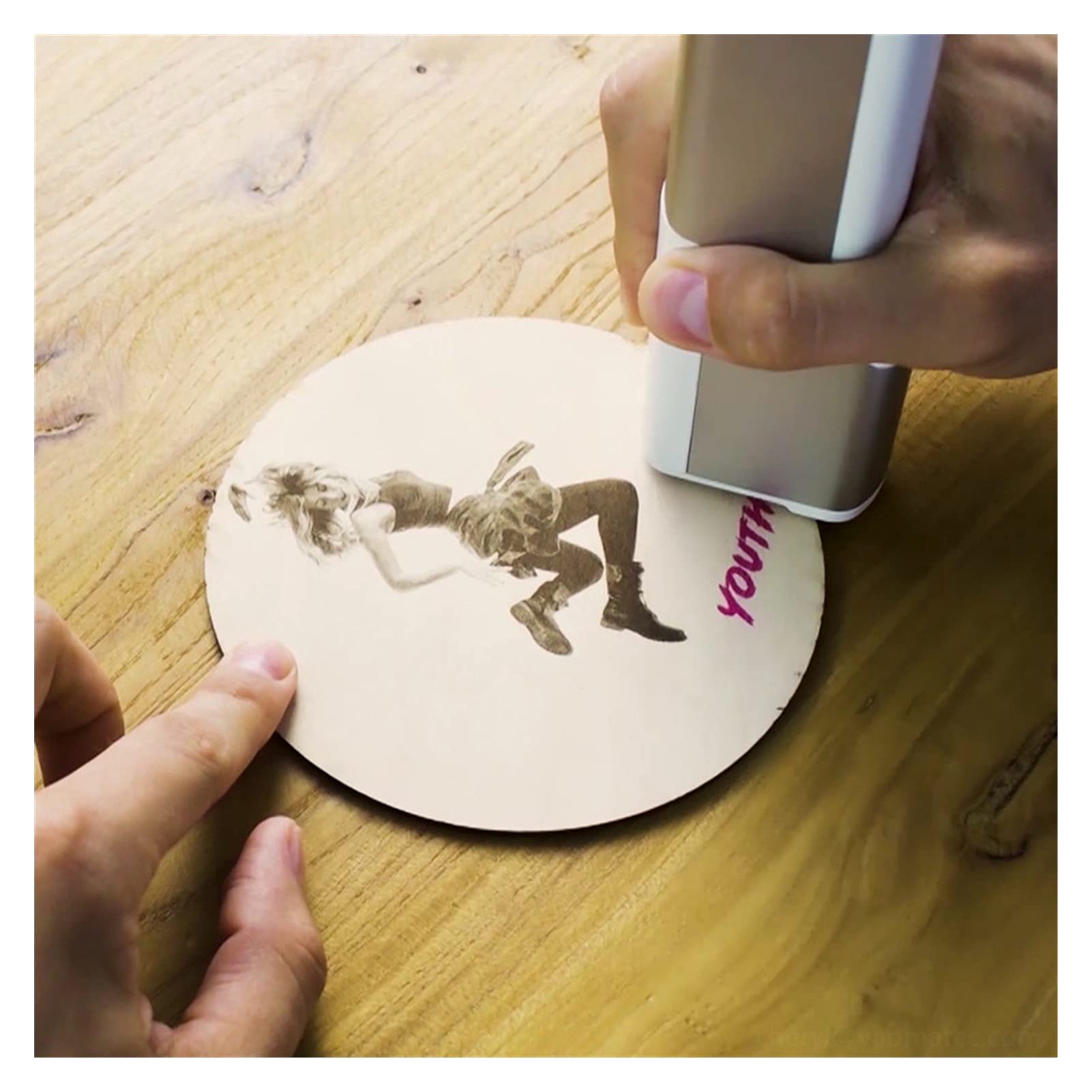 Mini stampante Penna a getto d'inchiostro Stampanti palmare Piccola colori FAI DA TE Stampa logo tatuaggio.