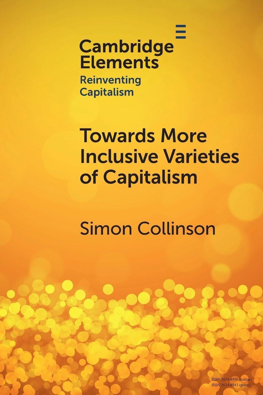 Towards More Inclusive Varieties of Capitalism (Elements in Reinventing Capitalism)