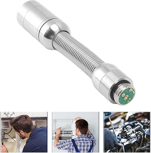 Miniatura 9 de Cabezal de cámara de alcantarillado IP68 impermeable para inspección de tuberías con 12 luces LED para reemplazo de cámara endoscopio de drenaje de