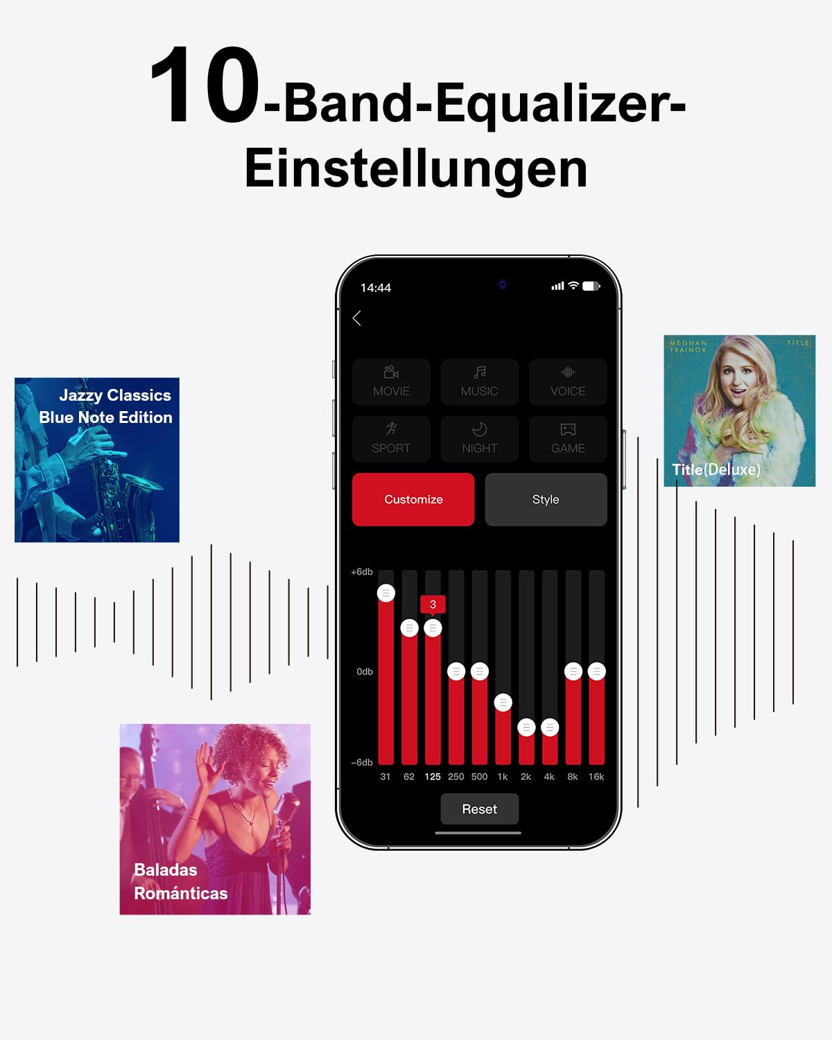 ULTIMEA 7.1 Soundbar, Virtuelle Surround Sound System für TV, Poseidon D70 | App-Steuerung, 4 kabelgebundene Surround-Lautsprecher, Soundbar für Smart TV mit Subwoofer Wireless, Heimkino Sound System