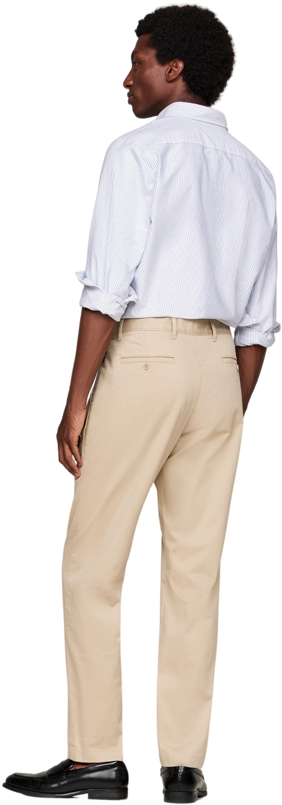 Tommy Hilfiger Herren Chino Hose Harlem Tapered Fit, Beige (Batique Khaki), 29W/36L – Ansicht 2