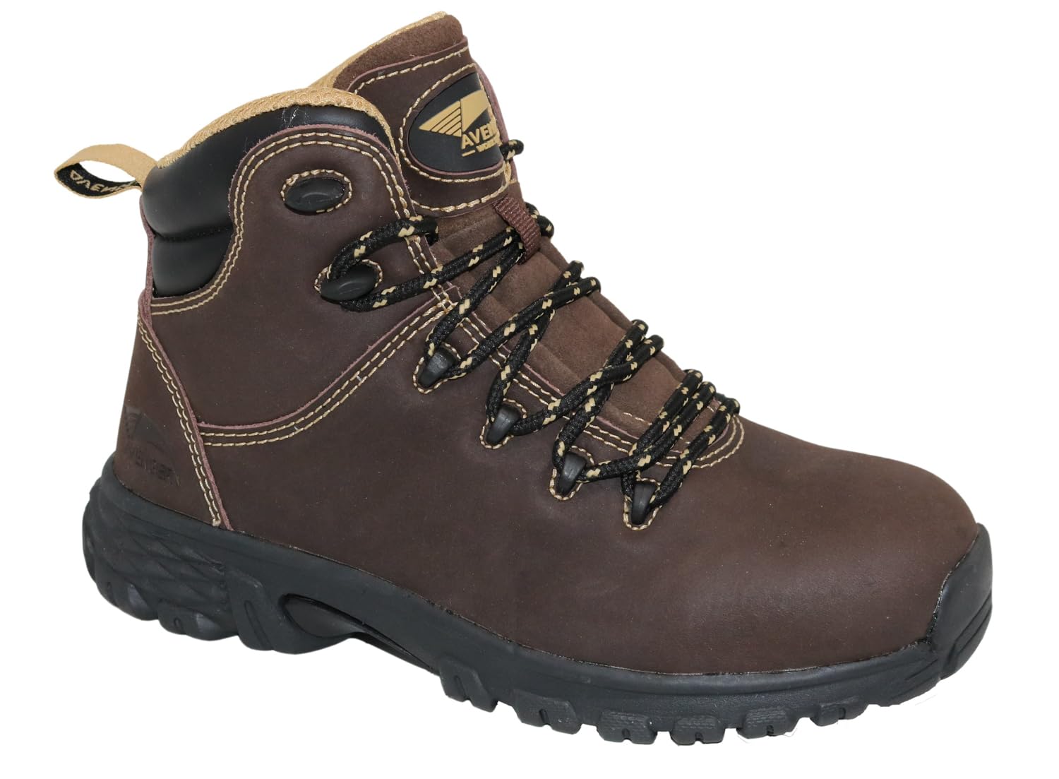 Nautilus/Avenger Women's, Flight Brown, Alloy Toe, SD, WP Hiker (7.5 M)