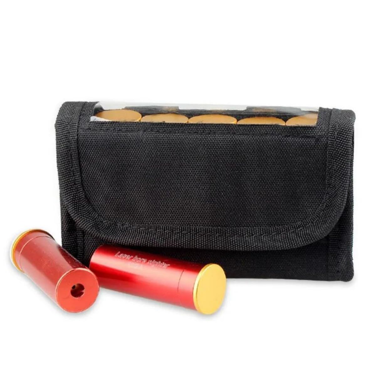 Tactical 5 Rounds Cartridge Pouch Shotgun Shotshell Munizioni Ricarica Molle Pouch Holder per calibro 12/20G