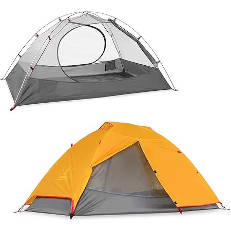 Amazon Skylink ドーム 2人用 テント ツーリング ソロ 2人用 テント ツーリングドーム ひとり用 超軽量 テント 防風 登山 Skylink テント本体