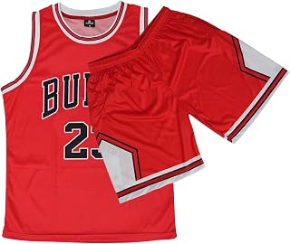 Adult Basketball Jersey 2 Piece Kit Sleeveless Mens Fan Jersey Athletic Mesh Top Sports Outfit