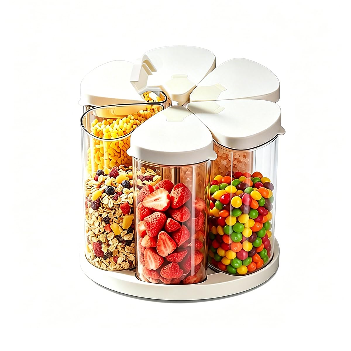 Ankou Rotating Food Storage Containers Set of 6