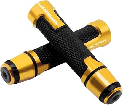 for Panigale 899 1098 1198 V2 V4 V4S Multistrada 950/S 1200/S 1260/S Monster 695 696 821 Motorcycle Handlebar GripGold b