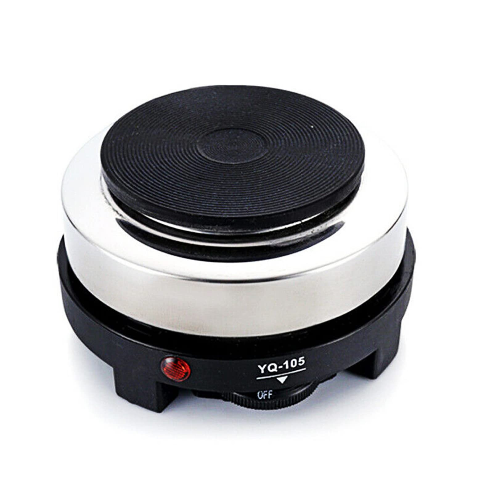 Cafetière classique en acier inoxydable avec cuisinière électrique, fonction de réglage de la température, moka pour cuisines privées, petits cafés et coins du café (6 tasses, 300 ml)