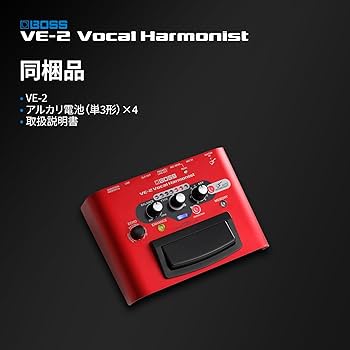その他 BOSS VE-2 Vocal Harmonist Amazon.com: Boss VE-2 Vocal Harmonist Effects Processor