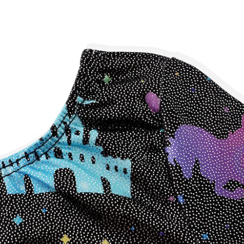 HOZIY Long Sleeve Leotards for Girls Gymnastics Kids Toddler Tumbling Outfits Floral Unicorn Galaxy Rainbow Stripe Pattern