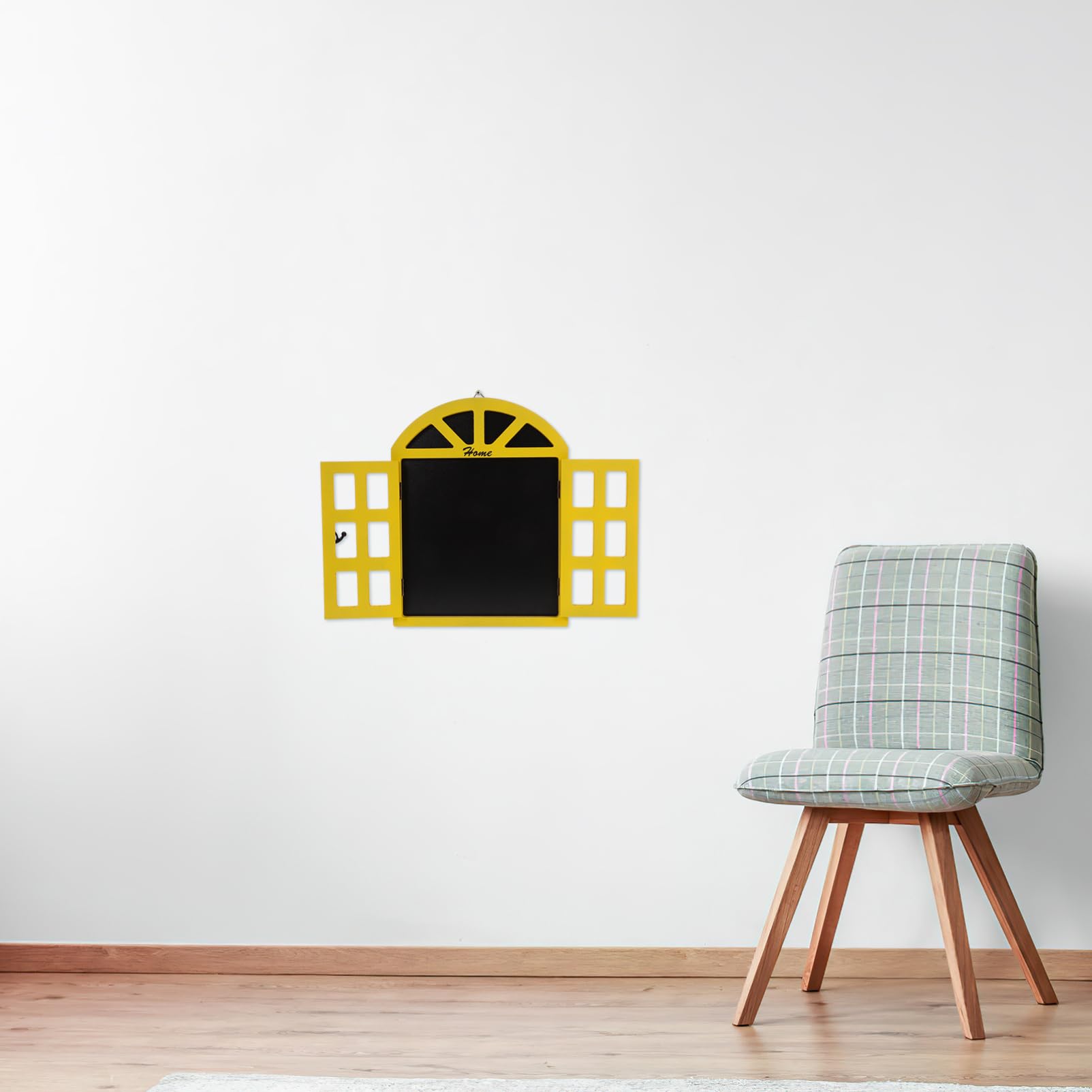 Hängende Kreidetafel Im Vintage-fensterdesign Aus Holz Kleine Wandtafel Für Restaurant Pub Hochzeiten Und Mehr Zum Hinterlassen Von Nachrichten Und Dekorieren
